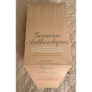 BOX of 10 - 4 Ply Genuine Authentiques ELECTROLUX Vacuum Cleaner Filter Bags NEW